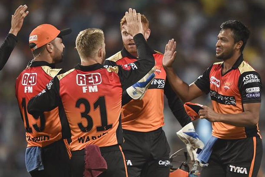 சன் ரைசர்ஸ் ஹைதராபாத் அணி. (BCCI)