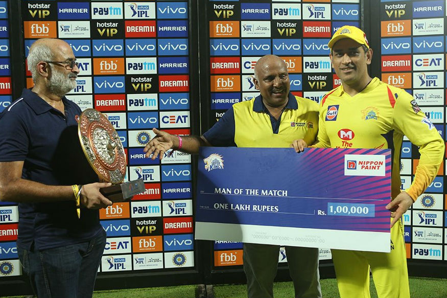 Dhoni man of the match awards, CSK, IPL
