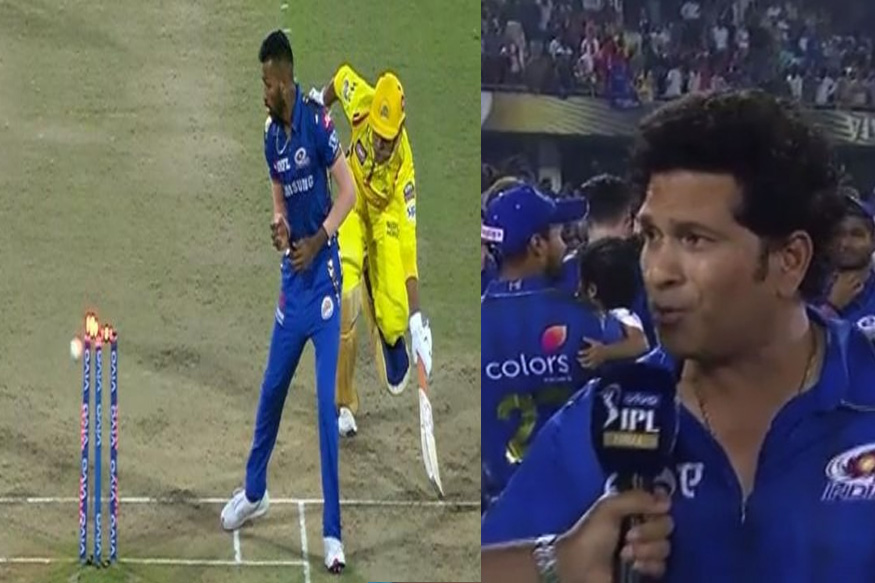 தோனி ரன்அவுட் குறித்து சச்சின் டாக்!