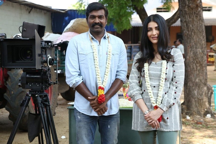 லாபம் என்று பெயரிடப்பட்டுள்ள இந்தப் படத்தில் முதல்முறையாக விஜய்சேதுபதிக்கு ஜோடியாக ஸ்ருதிஹாசன் நடிக்கிறார். லாபம் என்று பெயரிடப்பட்டுள்ள இந்தப் படத்தில் முதல்முறையாக விஜய்சேதுபதிக்கு ஜோடியாக ஸ்ருதிஹாசன் நடிக்கிறார்.