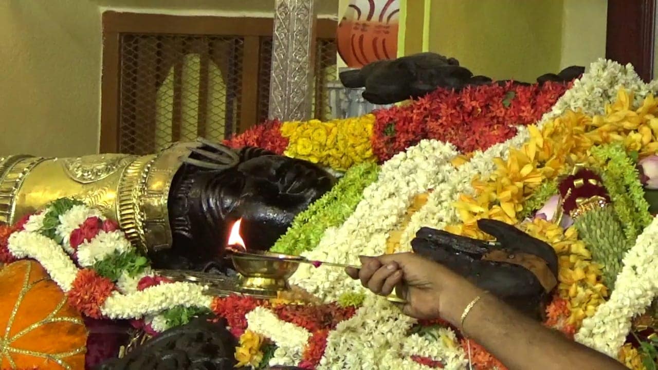 காஞ்சிபுரம் அத்திவரதர உற்சவத்தின் 16-வது நாளான இன்று ரோஸ் நிற பட்டு உடுத்தி ஏலக்காய் மாலை தாமரைப் பூமாலை செண்பகப் பூ மாலை உள்ளிட்டவை அணிவித்து நெய்வேதியம் செய்யப்பட்டது. அதன்பின் அதிகாலை 5 மணிக்கு நடை திறக்கப்பட்டு பக்தர்களின் தரிசனத்திற்காக அனுமதிக்கப்படுகிறது. (படங்கள்: சந்திர சேகர்) காஞ்சிபுரம் அத்திவரதர உற்சவத்தின் 16-வது நாளான இன்று ரோஸ் நிற பட்டு உடுத்தி ஏலக்காய் மாலை தாமரைப் பூமாலை செண்பகப் பூ மாலை உள்ளிட்டவை அணிவித்து நெய்வேதியம் செய்யப்பட்டது. அதன்பின் அதிகாலை 5 மணிக்கு நடை திறக்கப்பட்டு பக்தர்களின் தரிசனத்திற்காக அனுமதிக்கப்படுகிறது. (படங்கள்: சந்திர சேகர்)