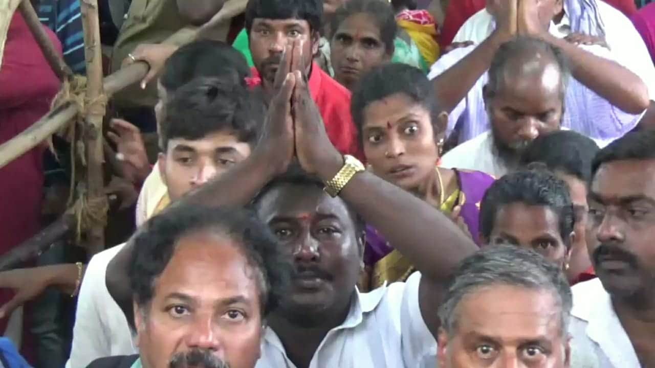 காலை முதல் லேசான சாரல் மழை பெய்துவதை பொருட்படுத்தாமல் பக்தர்கள் சாமி தரிசனம் செய்து வருகின்றனர். காலை முதல் லேசான சாரல் மழை பெய்துவதை பொருட்படுத்தாமல் பக்தர்கள் சாமி தரிசனம் செய்து வருகின்றனர்.