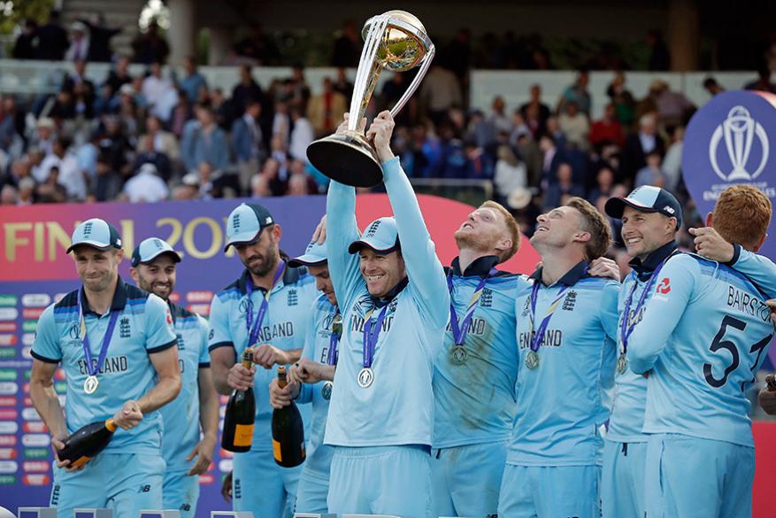  உலகக் கோப்பை 2019: இங்கிலாந்து அணியின் வெற்றி கொண்டாட்டம் (Image: AP)