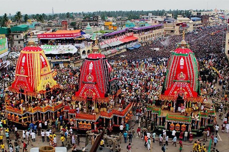 கோலாகலமாக நடந்து முடிந்த புரி ஜெகன்நாகதர் கோயில் திருவிழா! கோலாகலமாக நடந்து முடிந்த புரி ஜெகன்நாகதர் கோயில் திருவிழா!