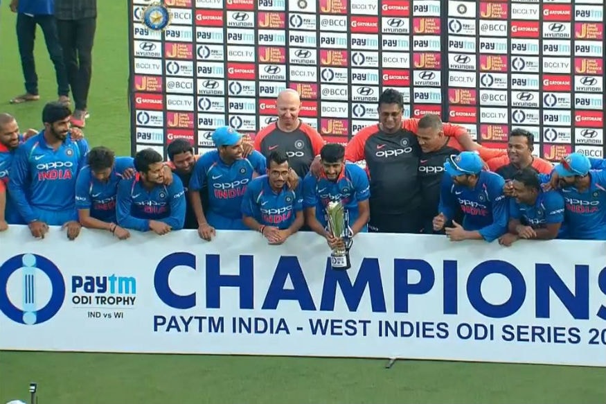 இந்திய கிரிக்கெட் அணிக்கான டைட்டில் ஸ்பான்சர் உரிமத்தை PAYTM நிறுவனம் மீண்டும் கைப்பற்றியுள்ளது. இந்திய கிரிக்கெட் அணிக்கான டைட்டில் ஸ்பான்சர் உரிமத்தை PAYTM நிறுவனம் மீண்டும் கைப்பற்றியுள்ளது.