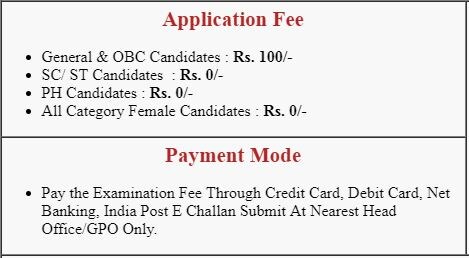 ஆன்லைன் மூலமாக மட்டுமே விண்னப்பிக்க முடியும். விண்ணப்பக்கட்டணம் பொது மற்றும் மிகவும் பிற்படுத்தப்பட்ட பிரிவினருக்கு ரூ.200, பெண்கள், பட்டியலினத்தவர்கள், மாற்றுத்திறனாளர்களுக்கு விண்ணப்பக்கட்டணம் இலவசம் ஆன்லைன் மூலமாக மட்டுமே விண்னப்பிக்க முடியும். விண்ணப்பக்கட்டணம் பொது மற்றும் மிகவும் பிற்படுத்தப்பட்ட பிரிவினருக்கு ரூ.200, பெண்கள், பட்டியலினத்தவர்கள், மாற்றுத்திறனாளர்களுக்கு விண்ணப்பக்கட்டணம் இலவசம்
