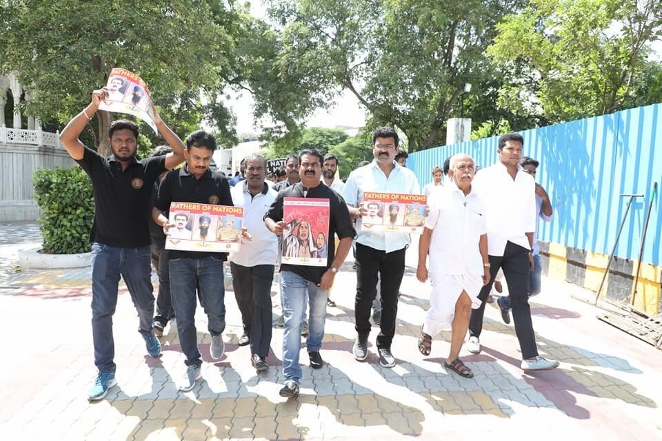 இந்நிலையில் இந்த பேரணிக்கு மத்திய உள்துறை அமைச்சகம் தடை விதித்ததால் பேரணி தொடங்கிய இடத்திலேயே நிறுத்தப்பட்டது. இந்நிலையில் இந்த பேரணிக்கு மத்திய உள்துறை அமைச்சகம் தடை விதித்ததால் பேரணி தொடங்கிய இடத்திலேயே நிறுத்தப்பட்டது.