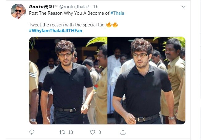 அஜித்தின் பழைய புகைப்படங்கள் முதல் தற்போது டிரெண்டிங்கில் இருக்கும் அனைத்து புகைப்படங்களையும் பதிவிட்டு வருகின்றனர். அஜித்தின் பழைய புகைப்படங்கள் முதல் தற்போது டிரெண்டிங்கில் இருக்கும் அனைத்து புகைப்படங்களையும் பதிவிட்டு வருகின்றனர்.