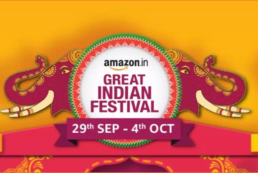 GREAT INDIAN FESTIVAL என்று தள்ளுபடி விற்பனையை அமேசான் நிறுவனம் அறிவித்துள்ளது. அக்டோபர் 4-ம் தேதி வரை இந்த தள்ளுபடி விற்பனை நடைபெறுகிறது. GREAT INDIAN FESTIVAL என்று தள்ளுபடி விற்பனையை அமேசான் நிறுவனம் அறிவித்துள்ளது. அக்டோபர் 4-ம் தேதி வரை இந்த தள்ளுபடி விற்பனை நடைபெறுகிறது.