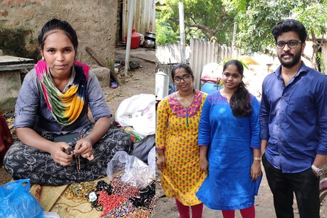 மாணவர்களின் முயற்சியால் ஆன்லைனில் விற்கப்படும் நரிக்குறவ மக்களின் ஊசி, பாசி மணிகள்..! மாணவர்களின் முயற்சியால் ஆன்லைனில் விற்கப்படும் நரிக்குறவ மக்களின் ஊசி, பாசி மணிகள்..!