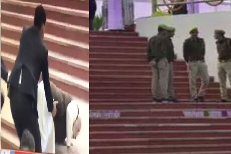 மோடி தடுக்கி விழுந்த படியை இடிக்க உ.பி அரசு அதிரடி உத்தரவு..! மோடி தடுக்கி விழுந்த படியை இடிக்க உ.பி அரசு அதிரடி உத்தரவு..!