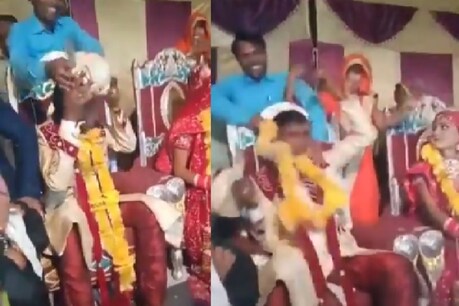 ஓரளவுக்குத்தான் பொறுமை...! திருமண மேடையிலேயே பொங்கி எழுந்த மாப்பிள்ளை - வைரல் வீடியோ ஓரளவுக்குத்தான் பொறுமை...! திருமண மேடையிலேயே பொங்கி எழுந்த மாப்பிள்ளை - வைரல் வீடியோ