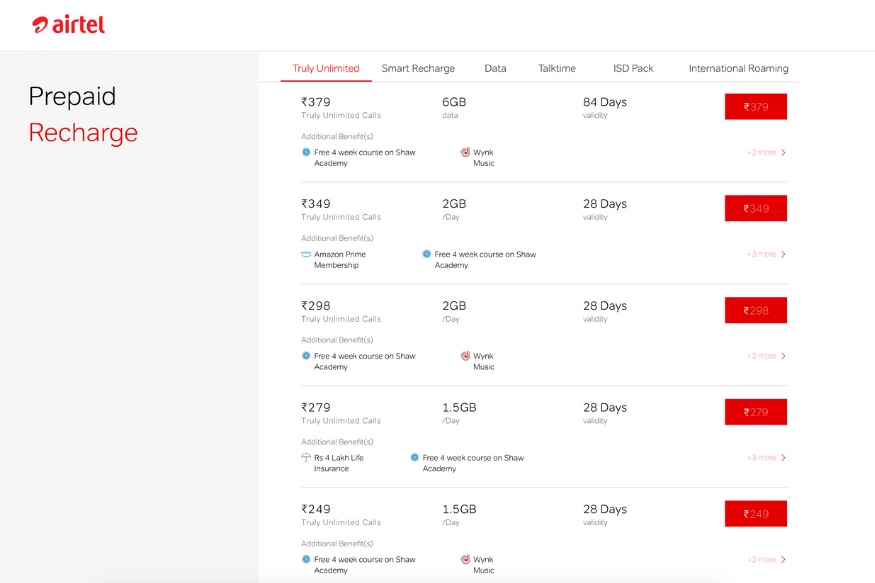இலவச இன்சூரன்ஸ், FASTag கேஷ்பேக் என அசத்தும் ஏர்டெல் ப்ரீபெய்டு