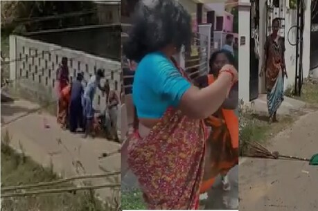 குப்பையை எடுக்கத் தெரியாதா? எனக் கூறி தூய்மைப் பணியாளரை சாக்கடைக்குள் தள்ளி அடித்து உதைத்த குடும்பத்தினர்..! குப்பையை எடுக்கத் தெரியாதா? எனக் கூறி தூய்மைப் பணியாளரை சாக்கடைக்குள் தள்ளி அடித்து உதைத்த குடும்பத்தினர்..!