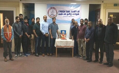 மறைந்த க.அன்பழகனுக்கு லண்டன் தமிழ் மன்றம் சார்பில் நினைவேந்தல்! மறைந்த க.அன்பழகனுக்கு லண்டன் தமிழ் மன்றம் சார்பில் நினைவேந்தல்!