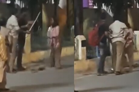 மனநலம் பாதித்த பெண்ணை கடுமையாகத் தாக்கிய ஆயுதப்படை காவலர்... மண்டை உடைந்து ரத்தம் கொட்டிய பரிதாபம் மனநலம் பாதித்த பெண்ணை கடுமையாகத் தாக்கிய ஆயுதப்படை காவலர்... மண்டை உடைந்து ரத்தம் கொட்டிய பரிதாபம்