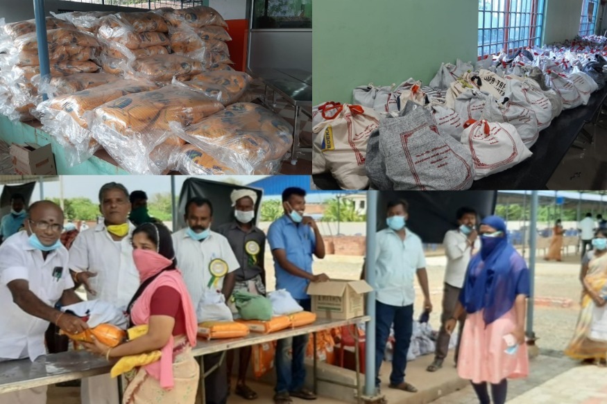  கொரோனாவால் மக்கள் தங்கள் வீடுகளில் முடங்கி உள்ளனர். இதனால் வேலைக்கு எதுவும் செல்லாமல் வாழ்வாதாரத்திற்காக சிரமப்பட்டு வருகின்றனர்.