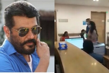 மருத்துவமனையில் மாஸ்க் அணிந்தபடி மனைவியுடன் அஜித் - வீடியோ மருத்துவமனையில் மாஸ்க் அணிந்தபடி மனைவியுடன் அஜித் - வீடியோ