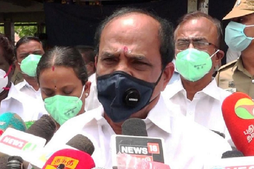 அமைச்சர் கடம்பூர் ராஜு.