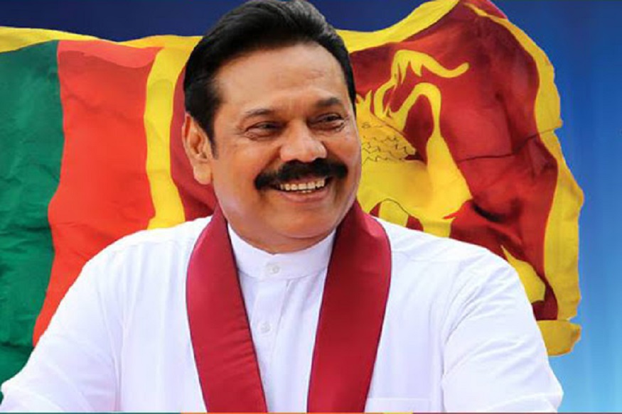 நான்காவது முறையாக இலங்கையின் பிரதமரானார் ராஜபக்ச