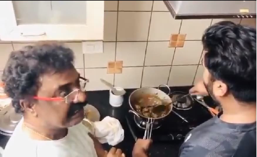 Simbu Cooking என் பொண்டாட்டிங்க... - விடிவி கணேஷை வச்சு செய்யும் சிம்பு ...