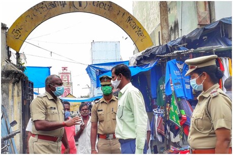 6 பேருக்கு கொரோனா எதிரொலி - மூடப்பட்ட புதுச்சேரி பெரிய மார்க்கெட் 6 பேருக்கு கொரோனா எதிரொலி - மூடப்பட்ட புதுச்சேரி பெரிய மார்க்கெட்