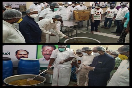 மதுரையில் 'அம்மா கிச்சன்' செயல்பாடு; மருத்துவ குழுவினர் ஆய்வு மதுரையில் 'அம்மா கிச்சன்' செயல்பாடு; மருத்துவ குழுவினர் ஆய்வு