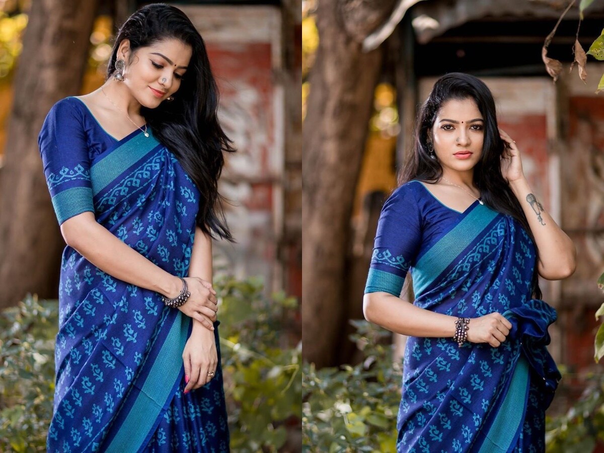 மேக் அப் பொருத்தவரை ஹெவியாக இல்லாமல் ஹோம்லி லுக்கிற்கு ஏற்ப சிம்பிலாகவே தேர்வு செய்கிறார். இது பல பெண்களுக்கு ஃபாலோ செய்ய வசதியாகவும் உள்ளது. குறிப்பாக அந்த கதாபாத்திரத்திற்கான நடுத்தர வயது பெண்களின் ஸ்டைல் ஸ்டேட்மெண்டாக உள்ளது. மேக் அப் பொருத்தவரை ஹெவியாக இல்லாமல் ஹோம்லி லுக்கிற்கு ஏற்ப சிம்பிலாகவே தேர்வு செய்கிறார். இது பல பெண்களுக்கு ஃபாலோ செய்ய வசதியாகவும் உள்ளது. குறிப்பாக அந்த கதாபாத்திரத்திற்கான நடுத்தர வயது பெண்களின் ஸ்டைல் ஸ்டேட்மெண்டாக உள்ளது.