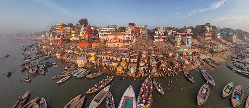  வாரணாசியில் பார்க்க வேண்டிய மிக முக்கியமான  புனித இடம் - (Image: Yash Shevkar/dronestagram)