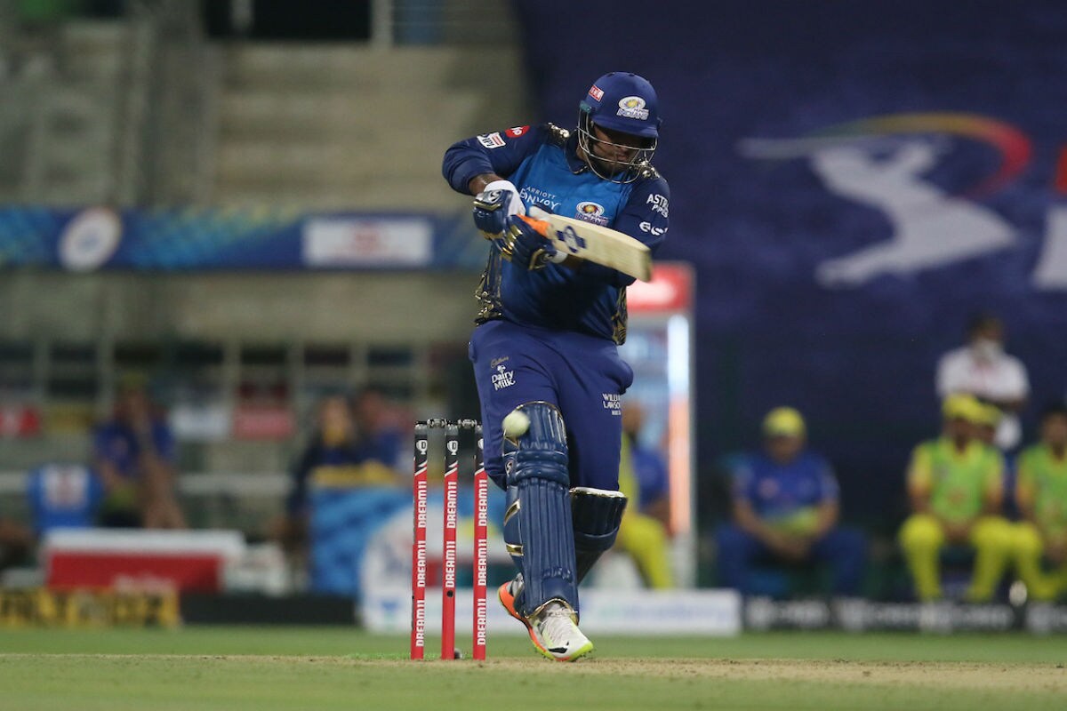  மும்பை வீரர் சௌரப் 41 ரன்கள் அடித்ததே அதிகபட்சமாக இருந்தது (Twitter/IPL)