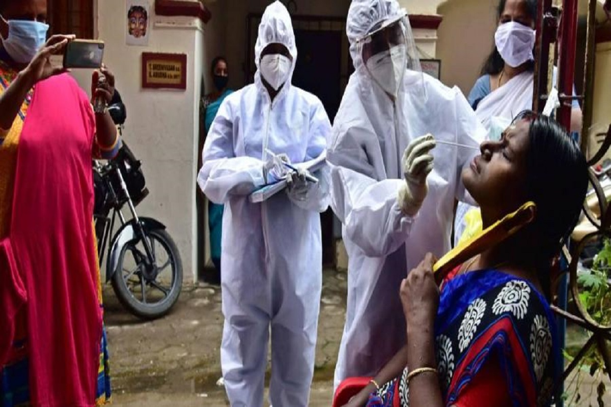  தமிழகத்தில் இன்று ஒரே நாளில் 76,048 பேருக்கு கொரோனா பரிசோதனை மேற்கொள்ளப்பட்டுள்ளது. இதுவரையில், 96,18,748 பேருக்கு கொரோனா பரிசோதனை மேற்கொள்ளப்பட்டுள்ளது.