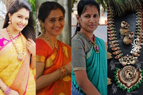 களிமண்ணில் கலைநயம்: ரக்ஷிதா..தேவயானி என பலருக்கும் இவங்க நகைகள்தான் ஃபேவரைட்.. களிமண்ணில் கலைநயம்: ரக்ஷிதா..தேவயானி என பலருக்கும் இவங்க நகைகள்தான் ஃபேவரைட்..