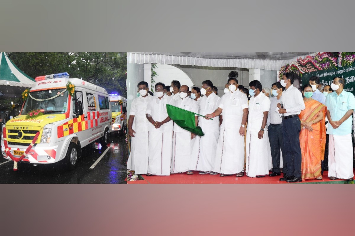 புதிய ஆம்புலன்ஸ் சேவையை முதல்வர் தொடங்கிவைத்தார்!