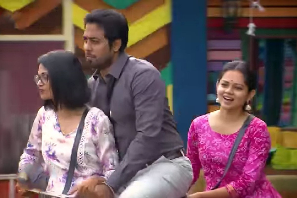 பிக்பாஸ் தீபாவளி கொண்டாட்டம் - உற்சாகத்தில் போட்டியாளர்கள்..