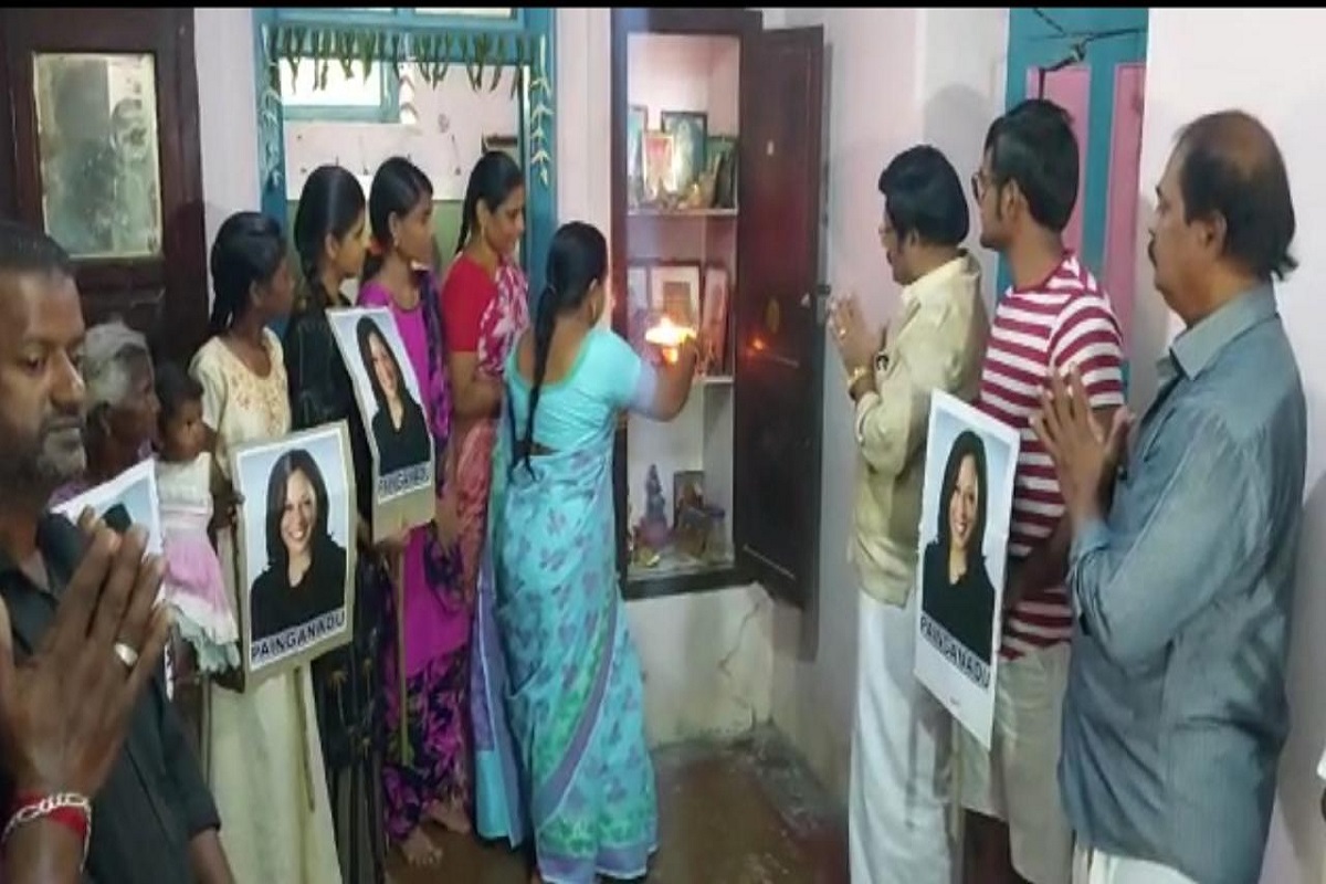 கமலா ஹாரிஸ் தேர்தலில் வெற்றி பெற பூர்விக கிராமத்தில் நடக்கும் சிறப்பு பூஜை 