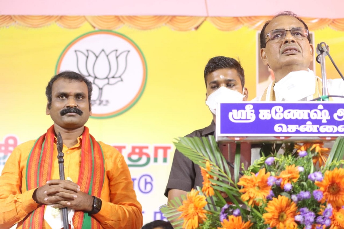 தமிழகத்தில் சூரிய ஒளி மூலம் தாமரை மலரும் - சிவராஜ் சிங் சவுகான்