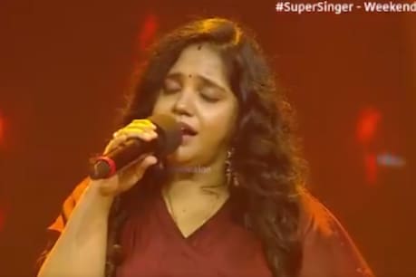 ’எள்ளு வய பூக்கலையே...’ சூப்பர் சிங்கர் மேடையை மெய் மறக்கச் செய்த சைந்தவி! ’எள்ளு வய பூக்கலையே...’ சூப்பர் சிங்கர் மேடையை மெய் மறக்கச் செய்த சைந்தவி!