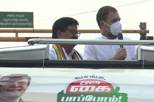 பிரச்சாரத்தில் ராகுல் காந்தி