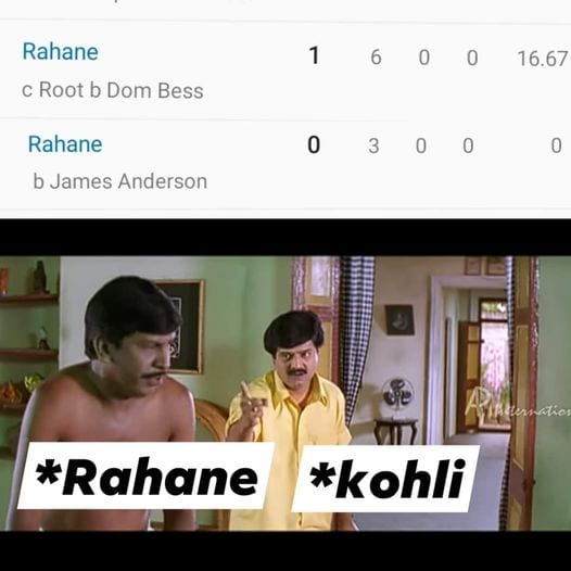  இணையத்தில் வைரலாகும் சென்னை டெஸ்ட் போட்டி மீம்ஸ்