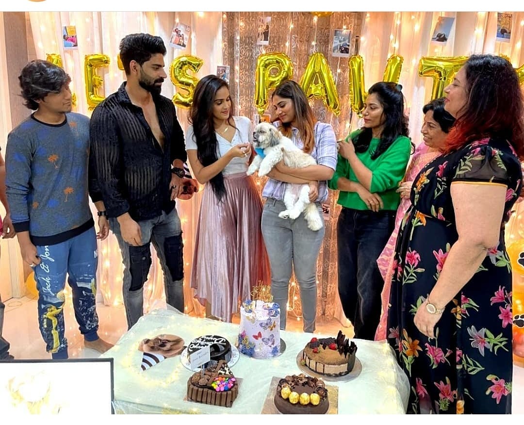 shivani narayanan celebrates her pet's 1st birthday