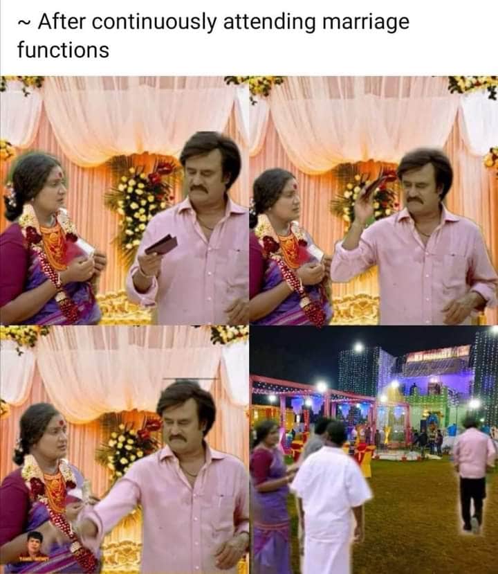  இணையத்தில் வைரலாகும் திருமண மொய் மீம்ஸ்கள்