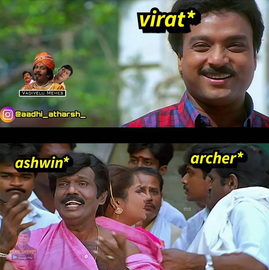  இணையத்தில் வைரலாகும் சென்னை டெஸ்ட் போட்டி மீம்ஸ்