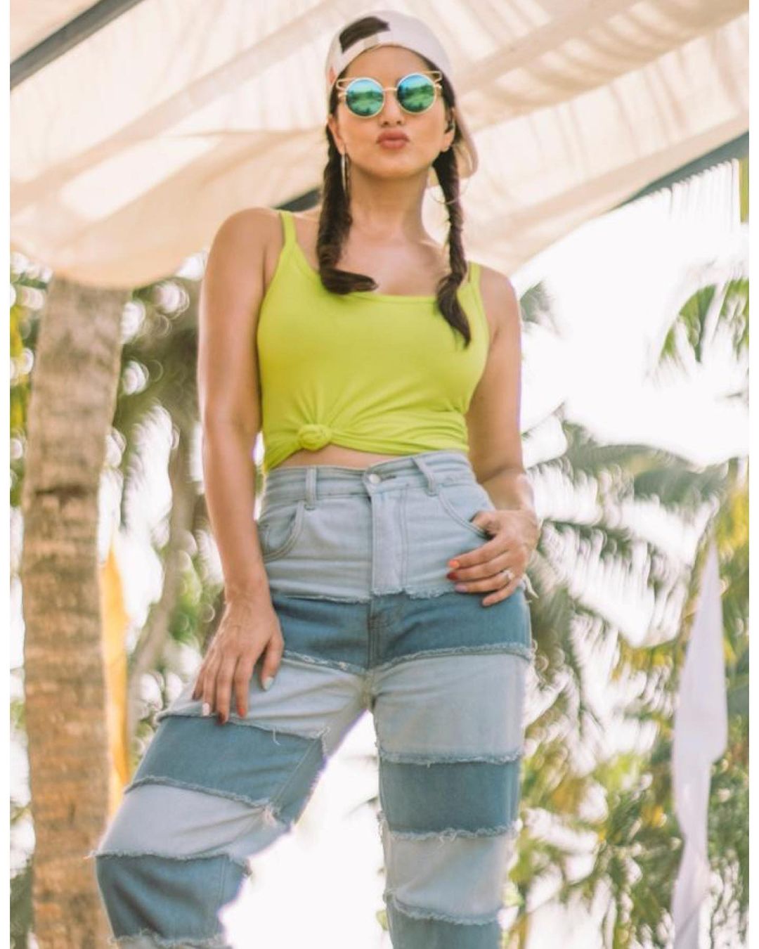  நடிகை சன்னி லியோன் ( Image :Instagram @sunnyleone)