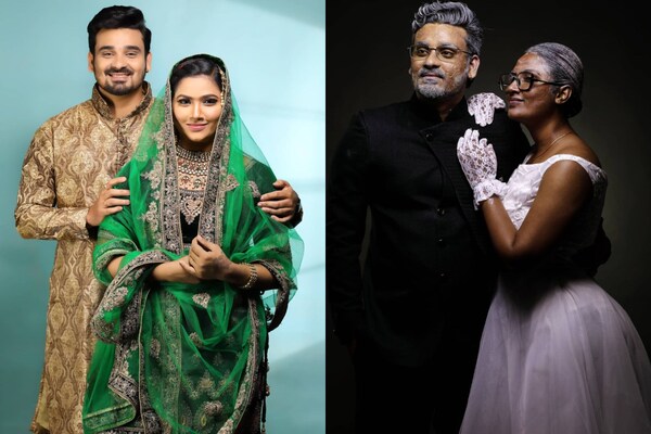 Myna Nandhini: மைனா நந்தினி - யோகேஸ்வரன் வித்தியாச கப்புள் ஷூட்!