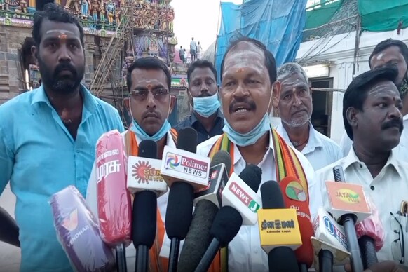 இந்து கோவில் நிர்வாகத்தில் இருந்து அரசு விலக வேண்டும் - அர்ஜுன் சம்பத