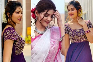 நீ கவிதைகளா கனவுகளா கயல்விழியே! நடிகை அதுல்யா ரவி போட்டோஸ்