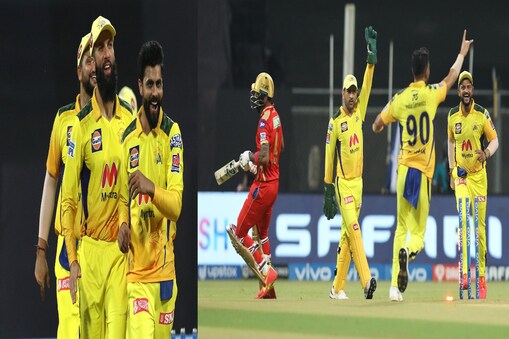 தீபக் சஹர் ஒன் மேன் ஷோ.. ஜடேஜா அட்டகாசமான ஃபீல்டிங்.. - 106 ரன்களில் சுருண்ட பஞ்சாப் கிங்ஸ்