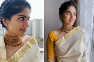 அழகின் மொத்த உருவமாய் நிற்கும் நடிகை மேகா ஆகாஷ் - போட்டோஸ்..