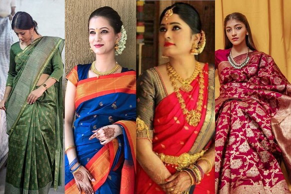 காஞ்சி பட்டு முதல் சந்தேரி வரை - பட்டுப் புடவைகளுக்கான ஃபேமஸ் இடங்கள்