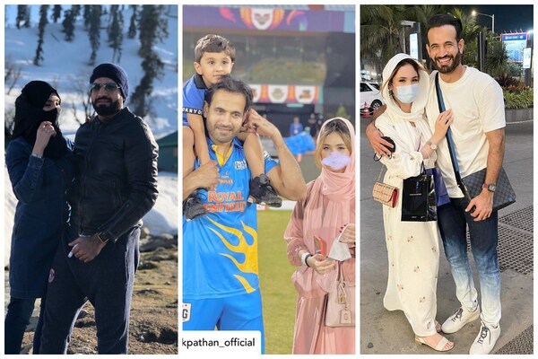 மனைவியின்படத்தை வெளியிட்ட இர்பான் பதான் - நெட்டிசன்கள் விமர்சனம்